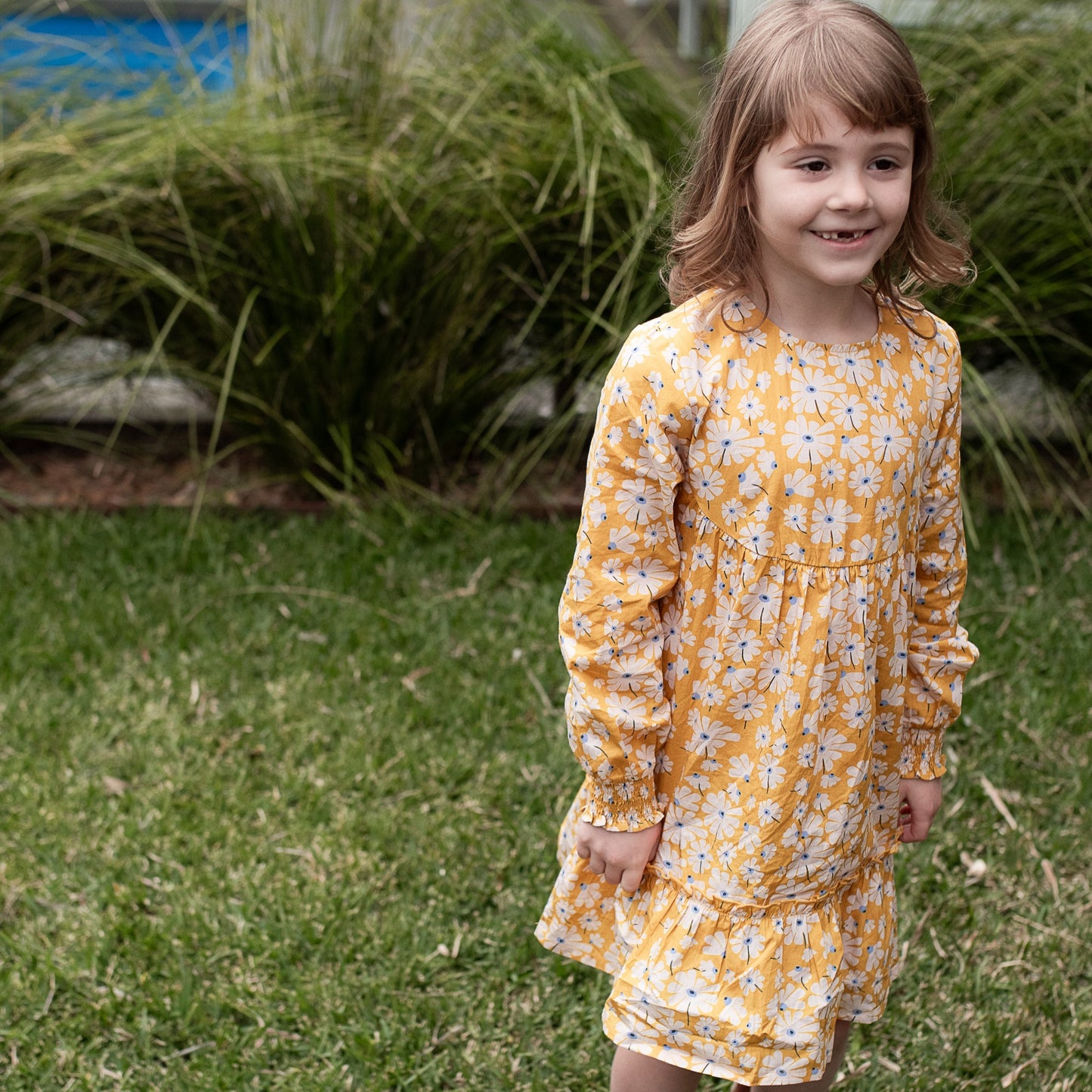 Evelyn Dress Honeysuckle