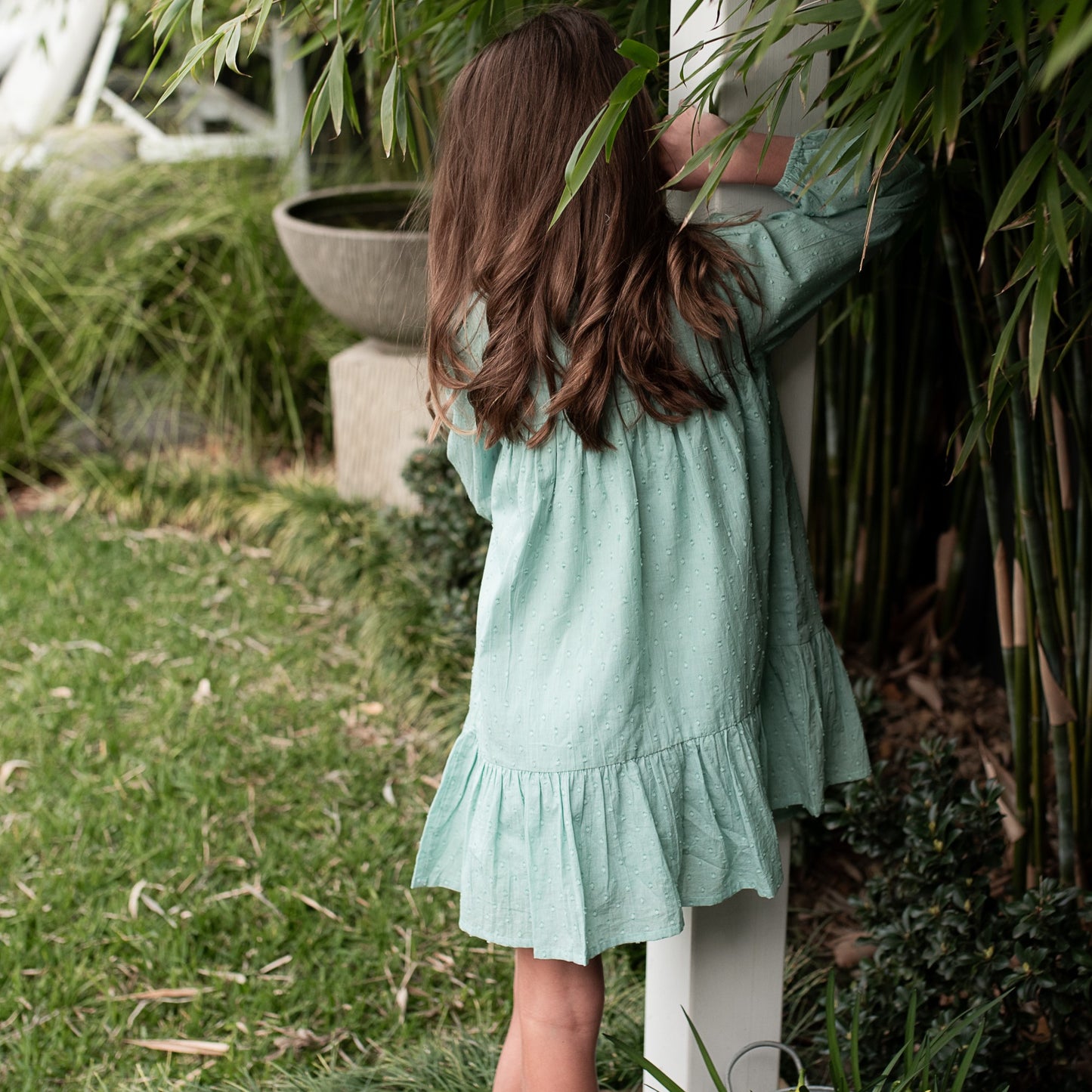 Trizay Dress Seafoam