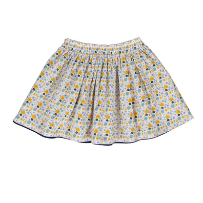 Karter Reversible Skirt Blueberry